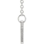 Be Posh® Engravable Bar Necklace