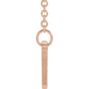 Be Posh® Engravable Bar Necklace