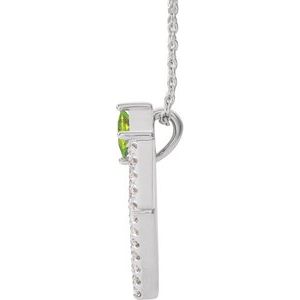 Accented Geometric Necklace or Pendant