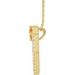 Accented Geometric Necklace or Pendant
