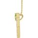 Accented Geometric Necklace or Pendant