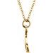 Tiny Posh® Wishbone Necklace