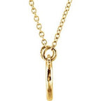 Tiny Posh® Circle Necklace