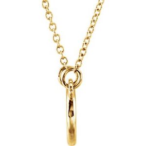 Tiny Posh® Circle Necklace