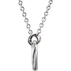 Tiny Posh® Double Heart Necklace