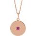 Disc Necklace or Pendant