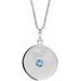 Disc Necklace or Pendant