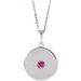 Disc Necklace or Pendant