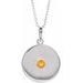 Disc Necklace or Pendant