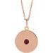 Disc Necklace or Pendant