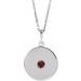 Disc Necklace or Pendant