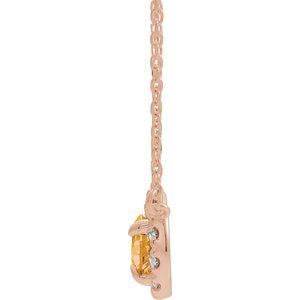 French-Set Halo-Style Necklace or Center
