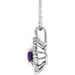 Halo-Style Necklace or Pendant