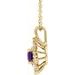Halo-Style Necklace or Pendant