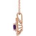 Halo-Style Necklace or Pendant