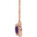 Halo-Style Necklace or Center