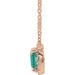 Halo-Style Necklace or Center