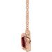 Halo-Style Necklace or Center