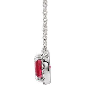 Halo-Style Necklace or Center