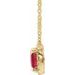 Halo-Style Necklace or Center