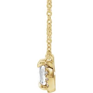 Halo-Style Necklace or Center