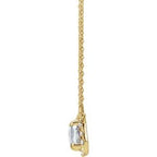 French-Set Halo-Style Necklace or Center