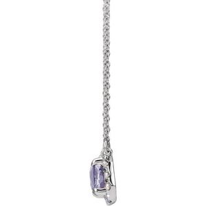 French-Set Halo-Style Necklace or Center