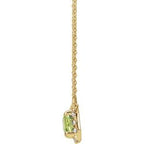 French-Set Halo-Style Necklace or Center