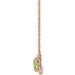 French-Set Halo-Style Necklace or Center
