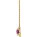 French-Set Halo-Style Necklace or Center