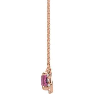 French-Set Halo-Style Necklace or Center