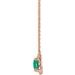 French-Set Halo-Style Necklace or Center