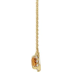 French-Set Halo-Style Necklace or Center