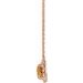 French-Set Halo-Style Necklace or Center