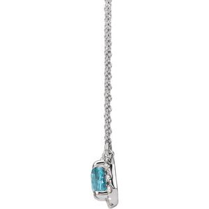 French-Set Halo-Style Necklace or Center