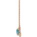 French-Set Halo-Style Necklace or Center