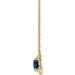 French-Set Halo-Style Necklace or Center