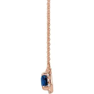 French-Set Halo-Style Necklace or Center