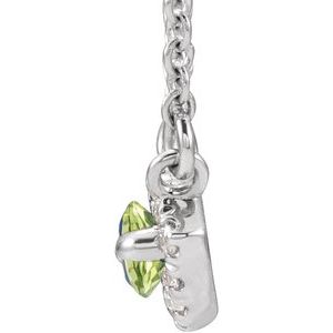 French-Set Halo-Style Necklace or Center