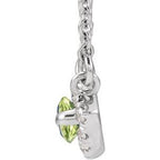 French-Set Halo-Style Necklace or Center
