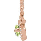 French-Set Halo-Style Necklace or Center