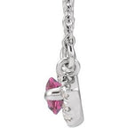French-Set Halo-Style Necklace or Center