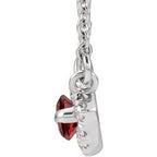 French-Set Halo-Style Necklace or Center