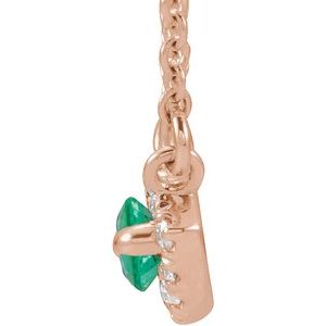 French-Set Halo-Style Necklace or Center