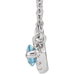 French-Set Halo-Style Necklace or Center
