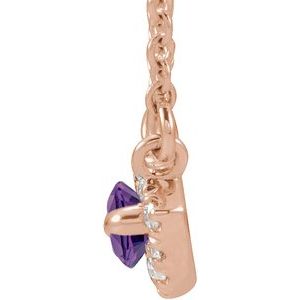 French-Set Halo-Style Necklace or Center