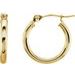 Tube Hoop Earrings