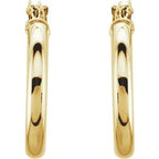 Tube Hoop Earrings