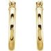Tube Hoop Earrings
