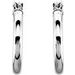 Tube Hoop Earrings
